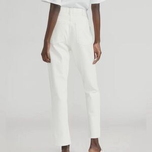 EVERLANE The 90’s Cheeky Jean in white, womens waist 31”